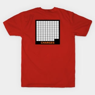 88 FELONY CHARGES - Grid - Back T-Shirt